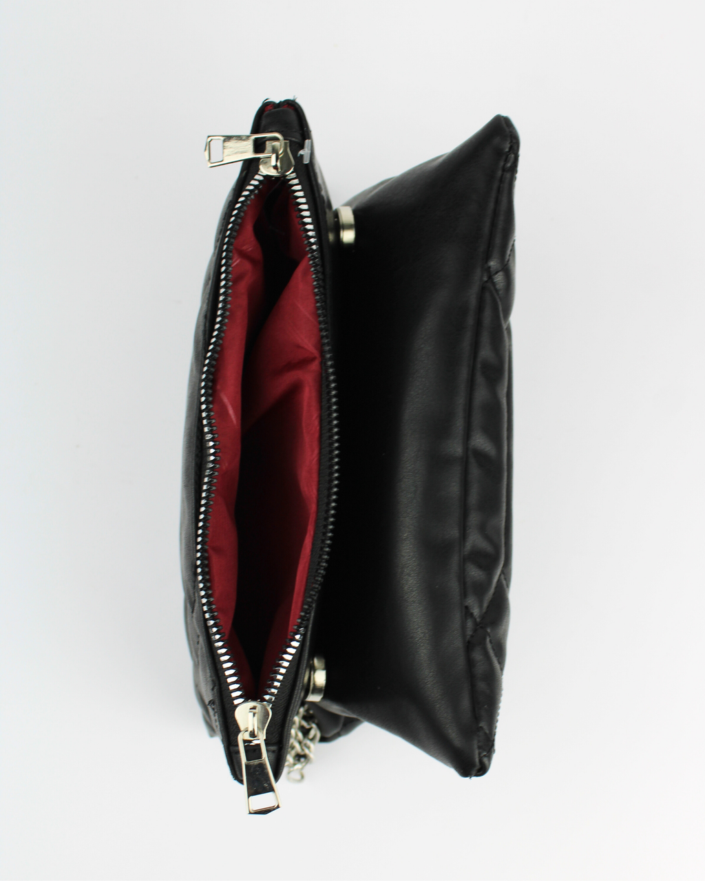 1010 Bolsa Doblez Capitonado con Asa Cadena
