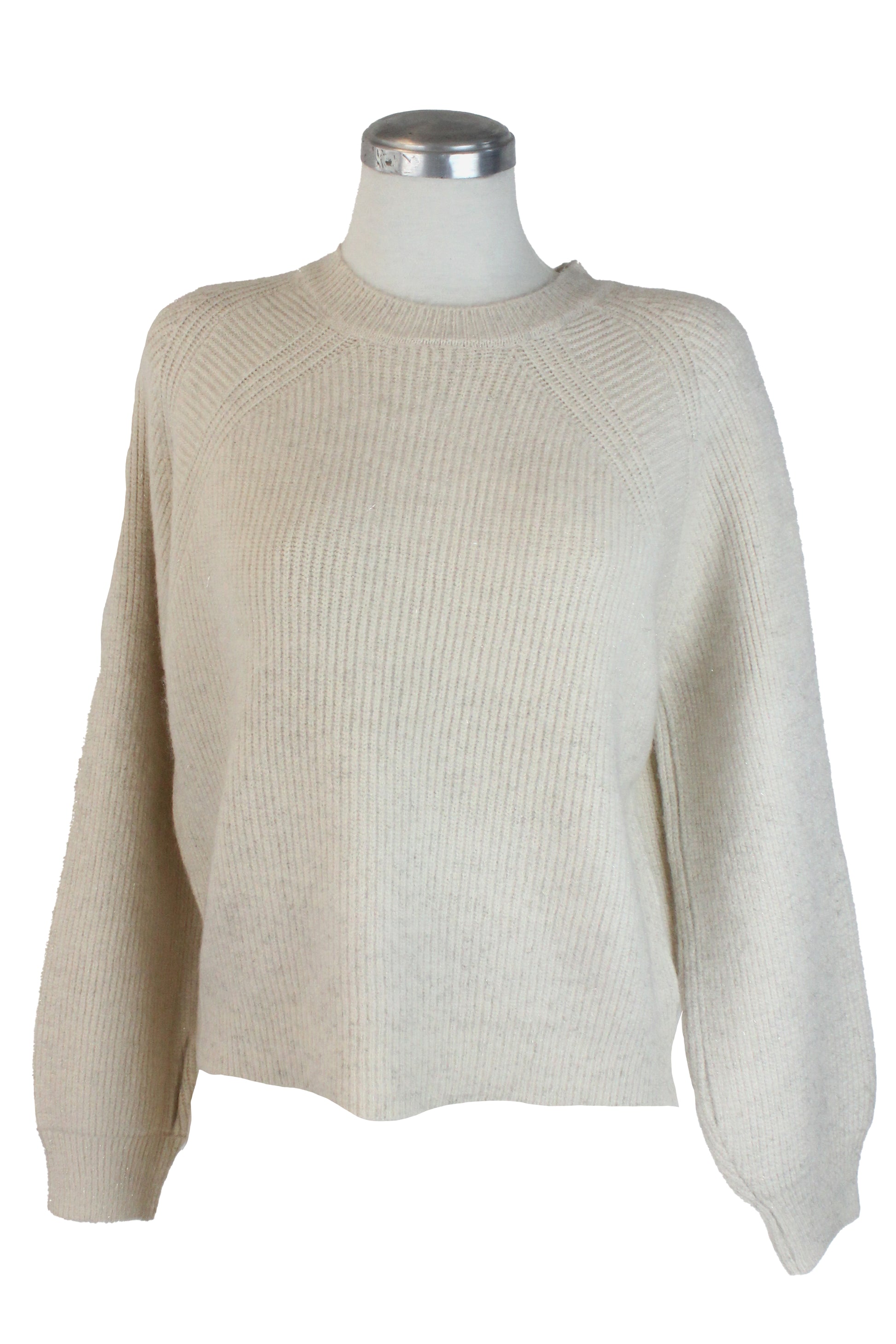 SL-11006 Suéter Tejido Diseño Rayas con Brillos