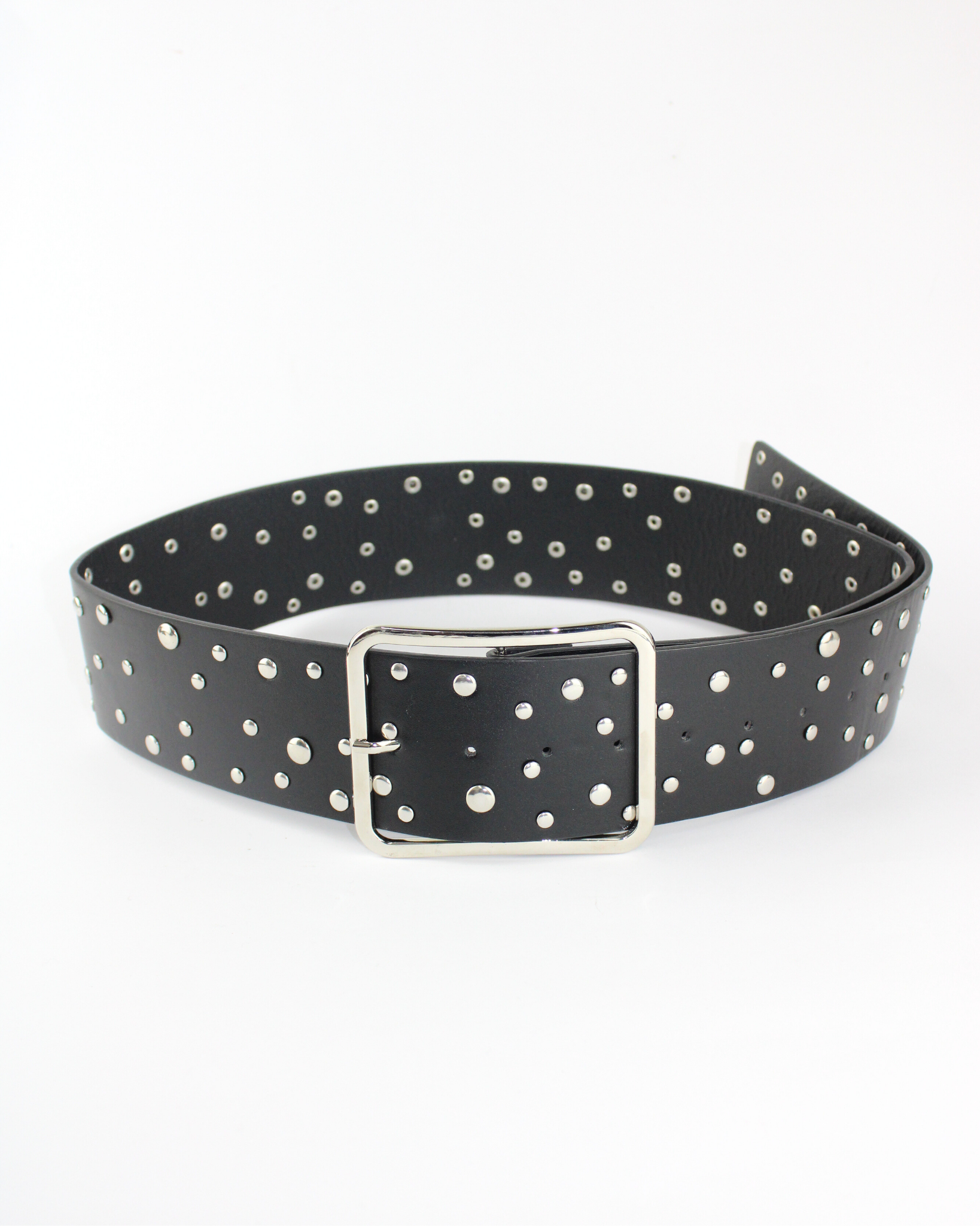 65008 mega cinturón cuero estoperoles