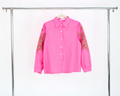 72269 Camisa tipo manta manga bordada