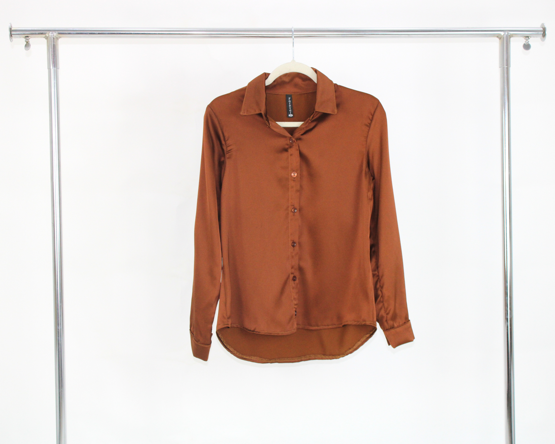 2647 Blusa Satin Con Caida