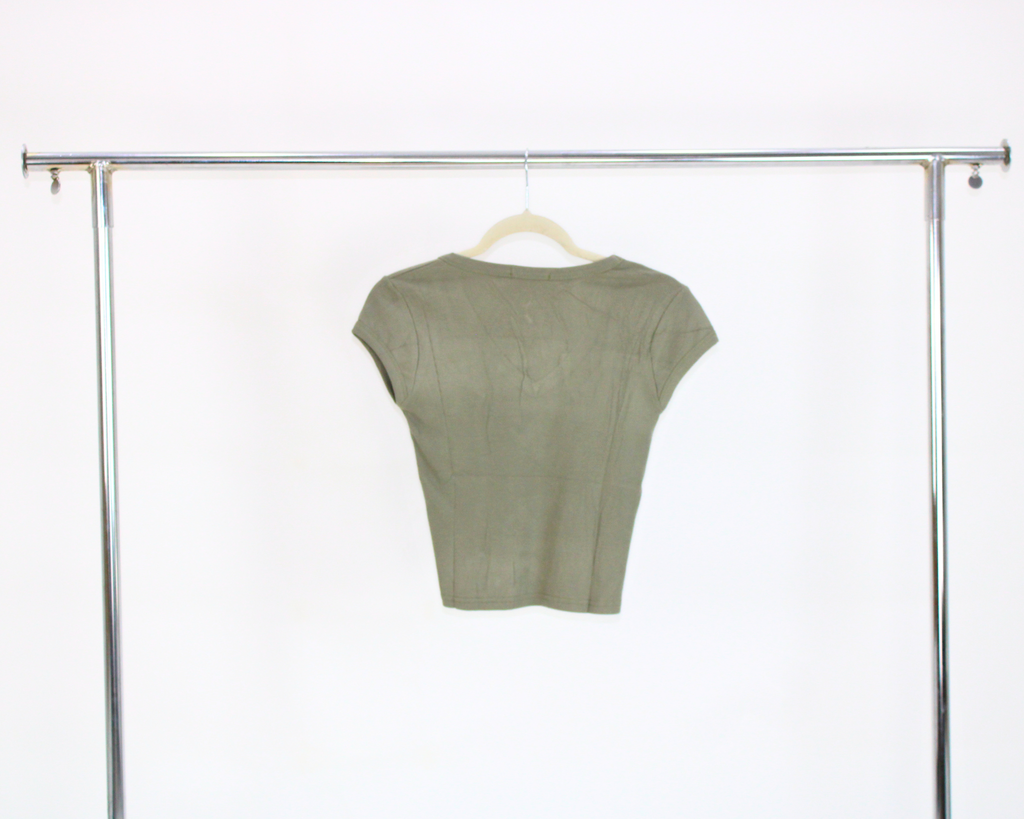 90291 Blusa básica cuello V