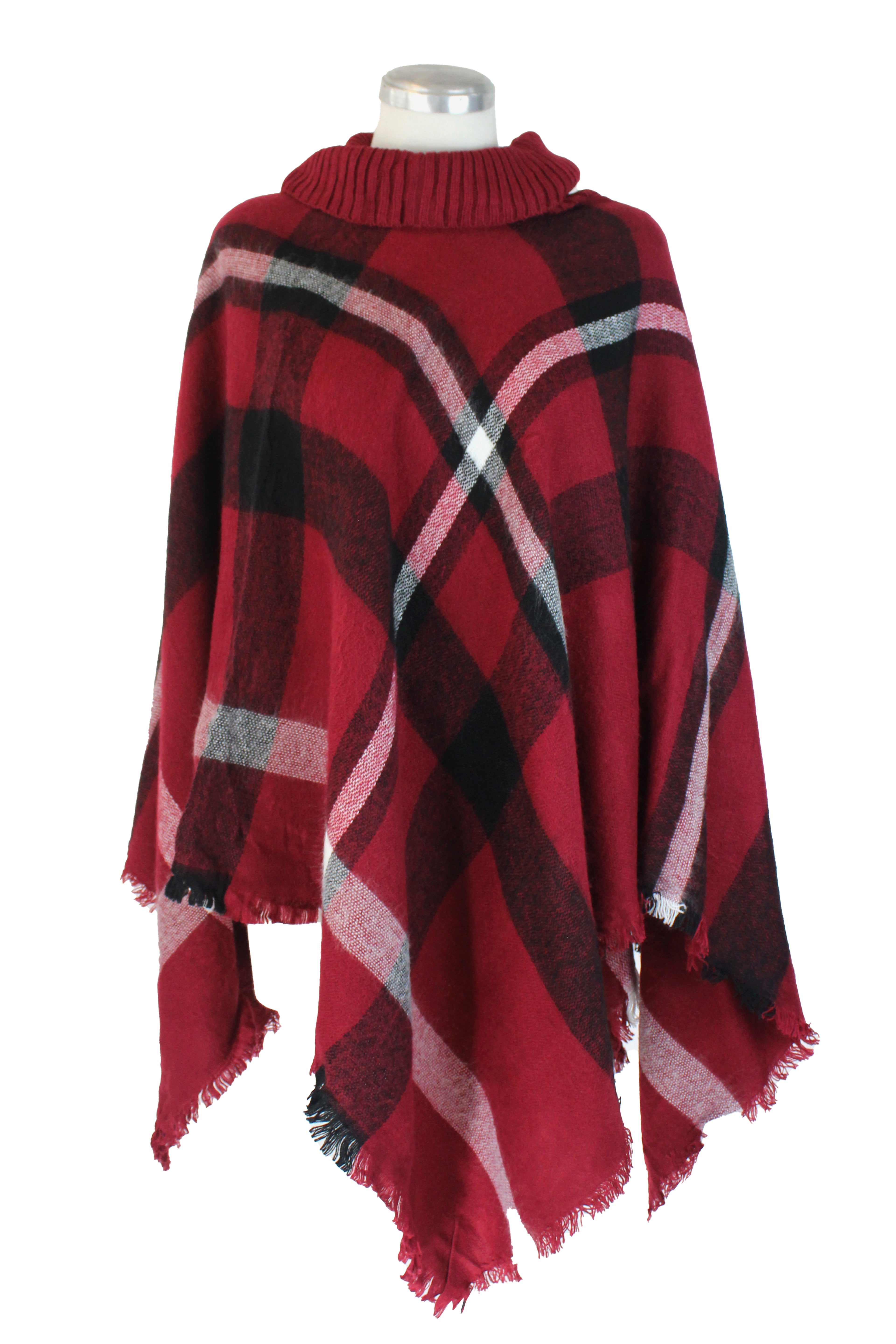 PCH25167 Chal Diseño Cuadros Cuello de Tortuga