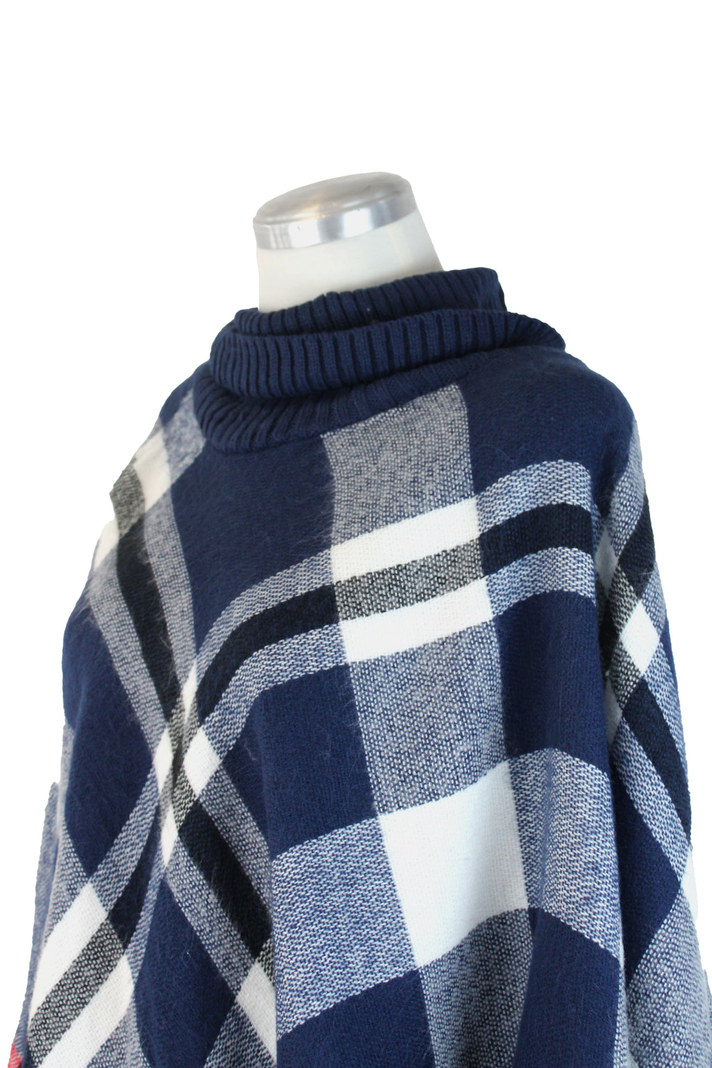 PCH25167 Chal Diseño Cuadros Cuello de Tortuga