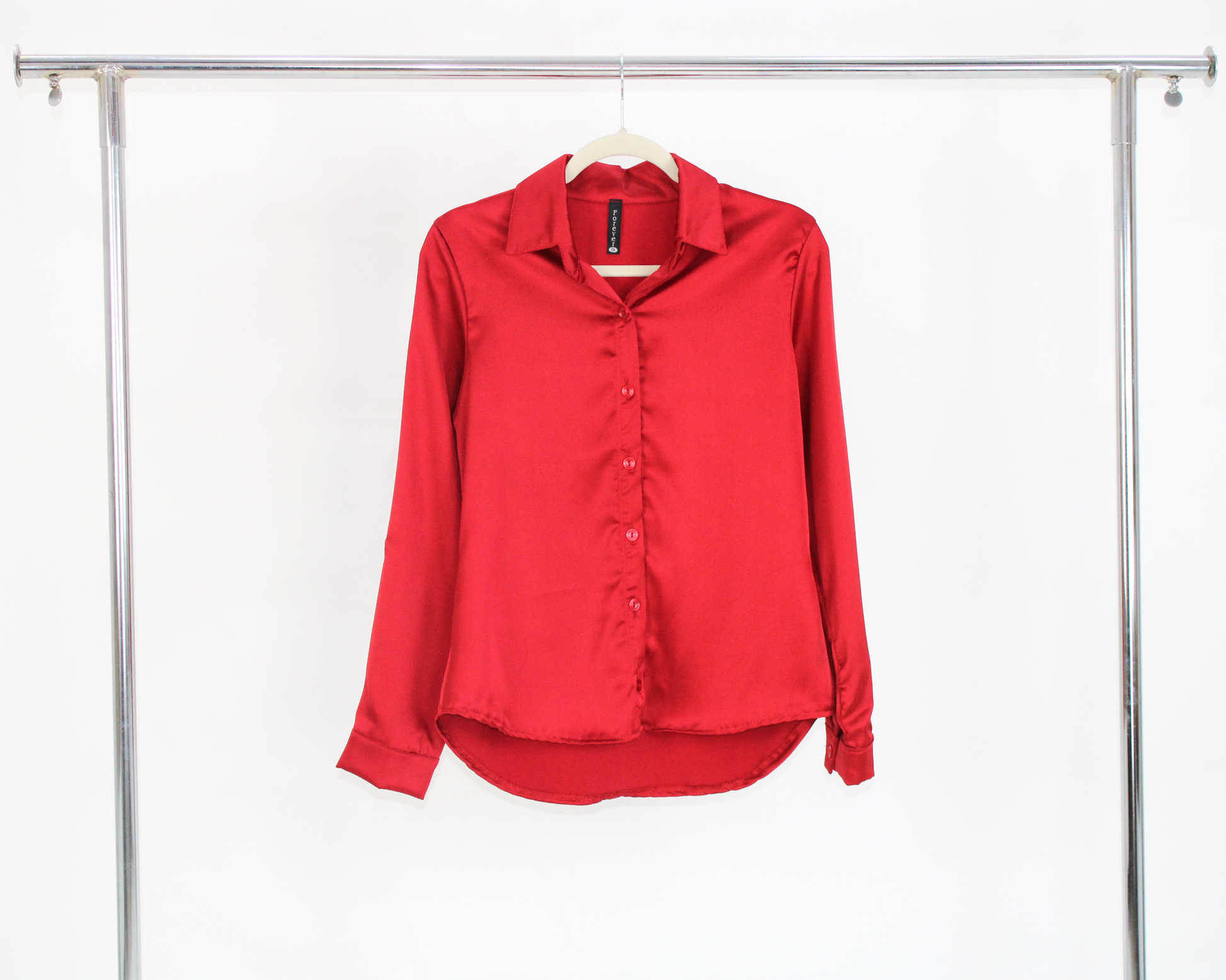 2647 Blusa Satin Con Caida