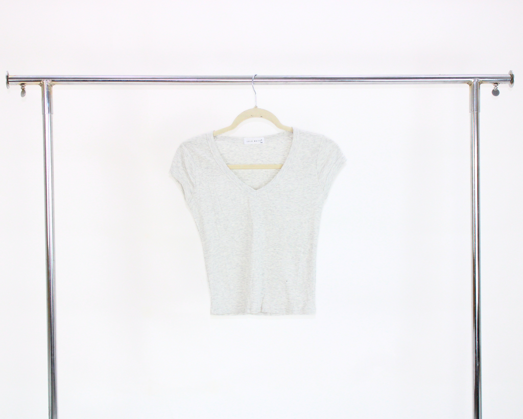 90291 Blusa básica cuello V