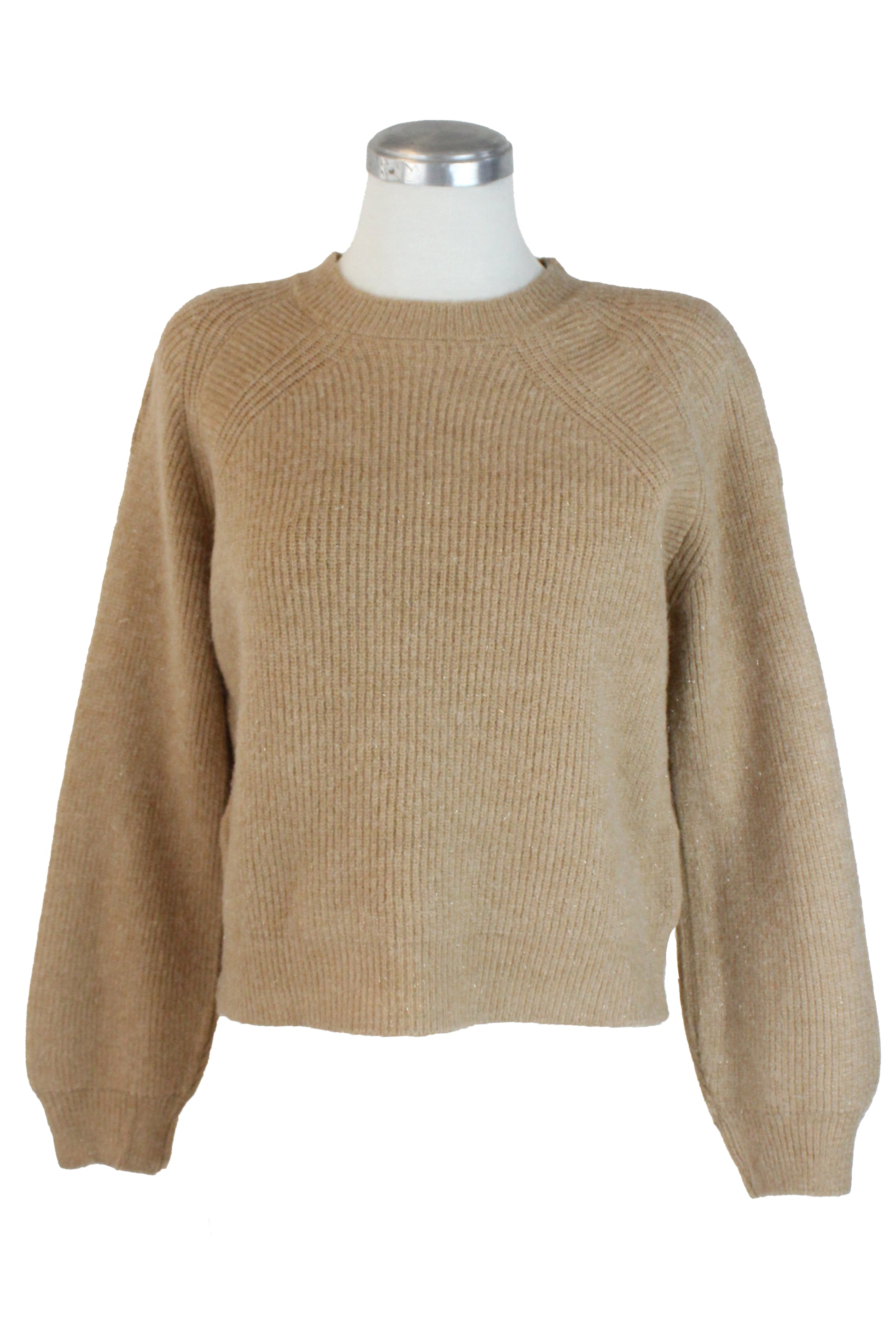 SL-11006 Suéter Tejido Diseño Rayas con Brillos