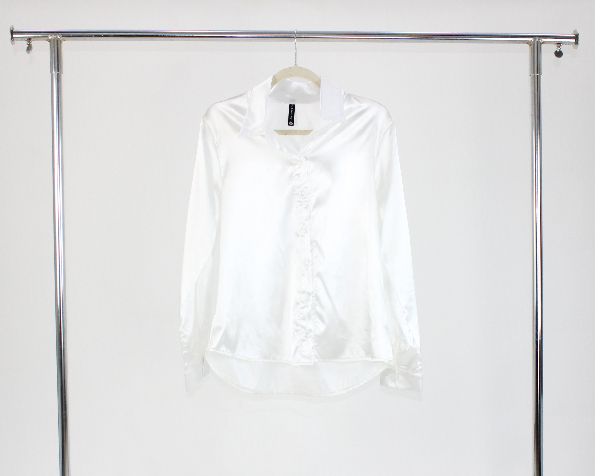 BS315 Blusa Satín Manga Larga