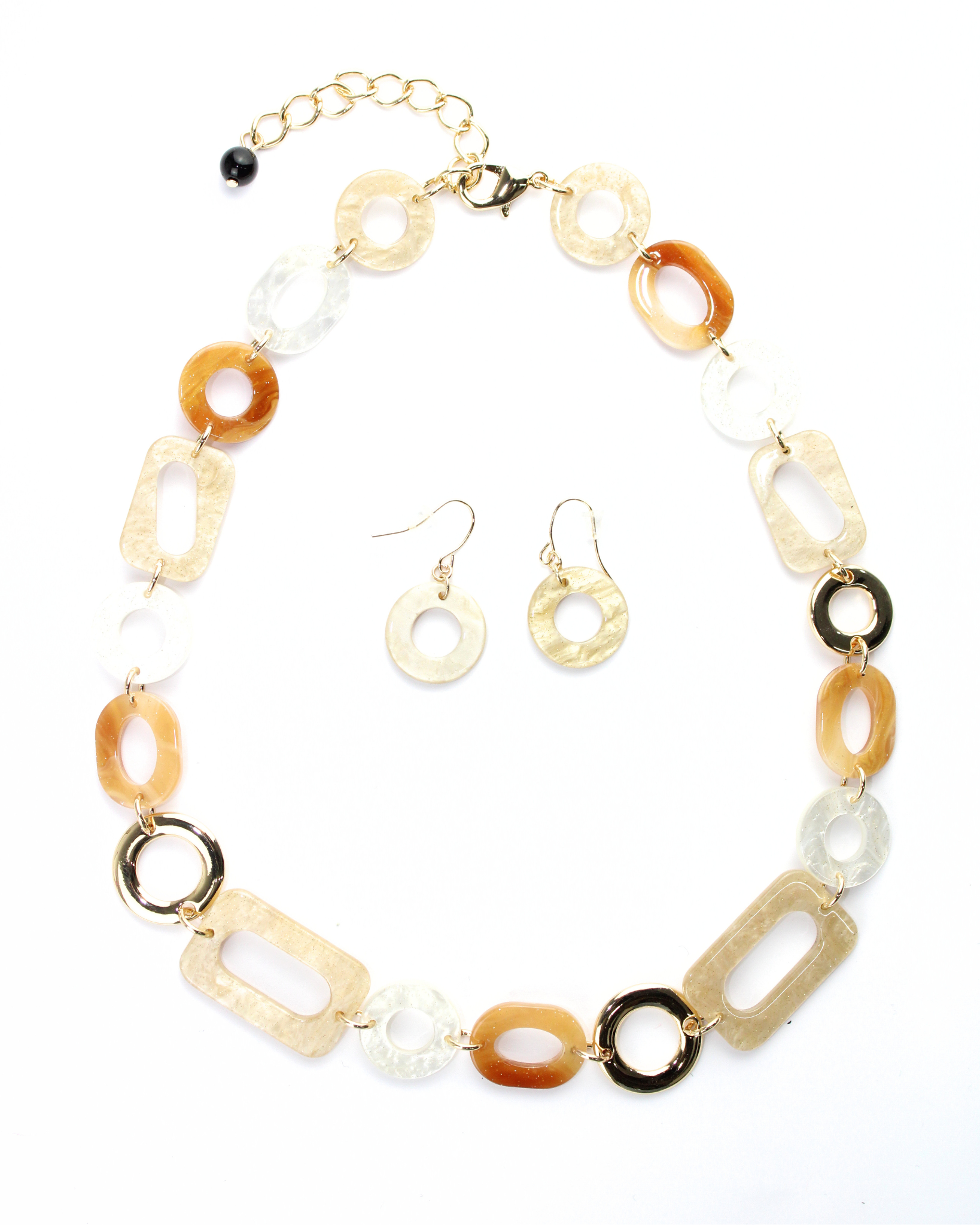 25014 Collar círculos y cuadrados