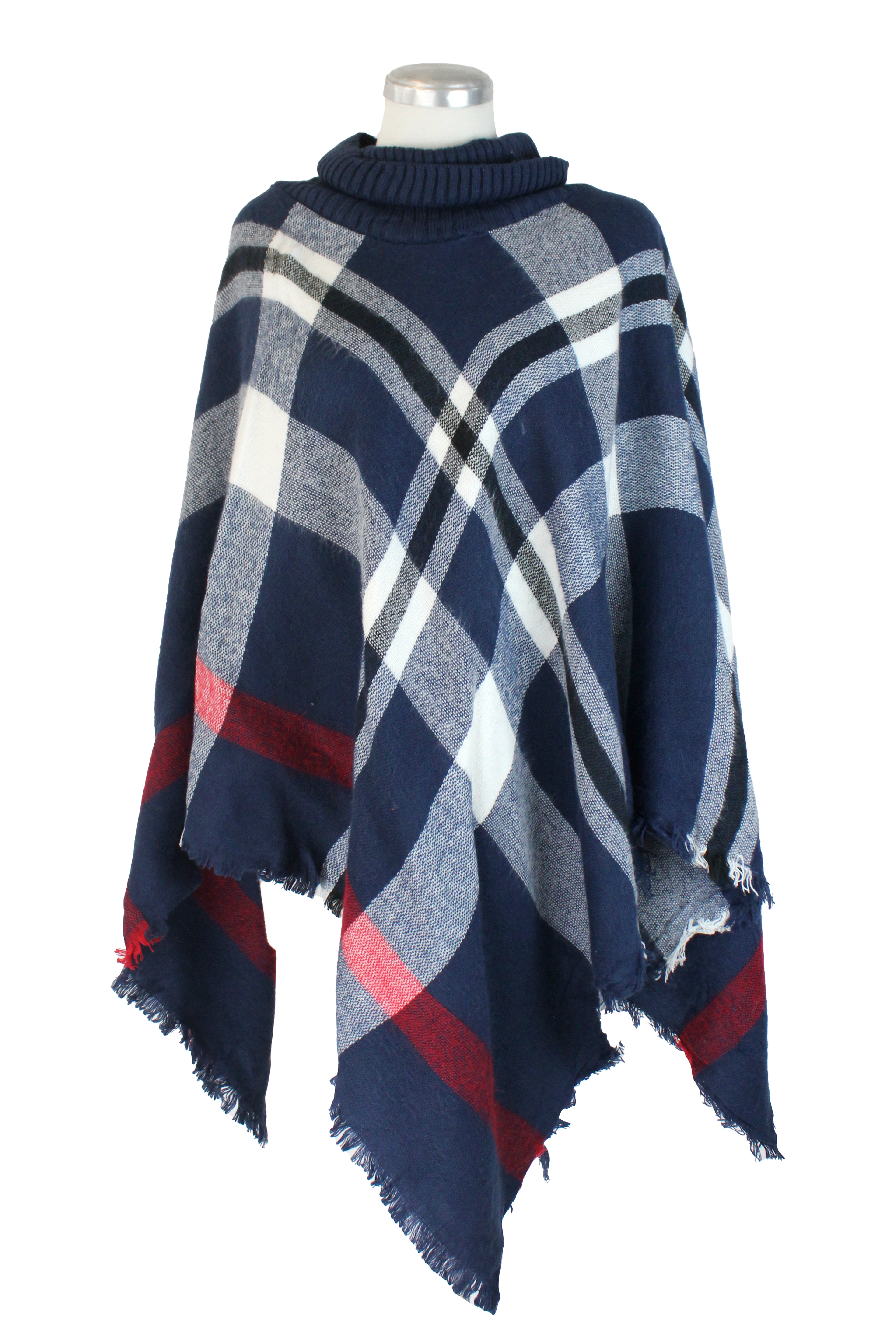 PCH25167 Chal Diseño Cuadros Cuello de Tortuga