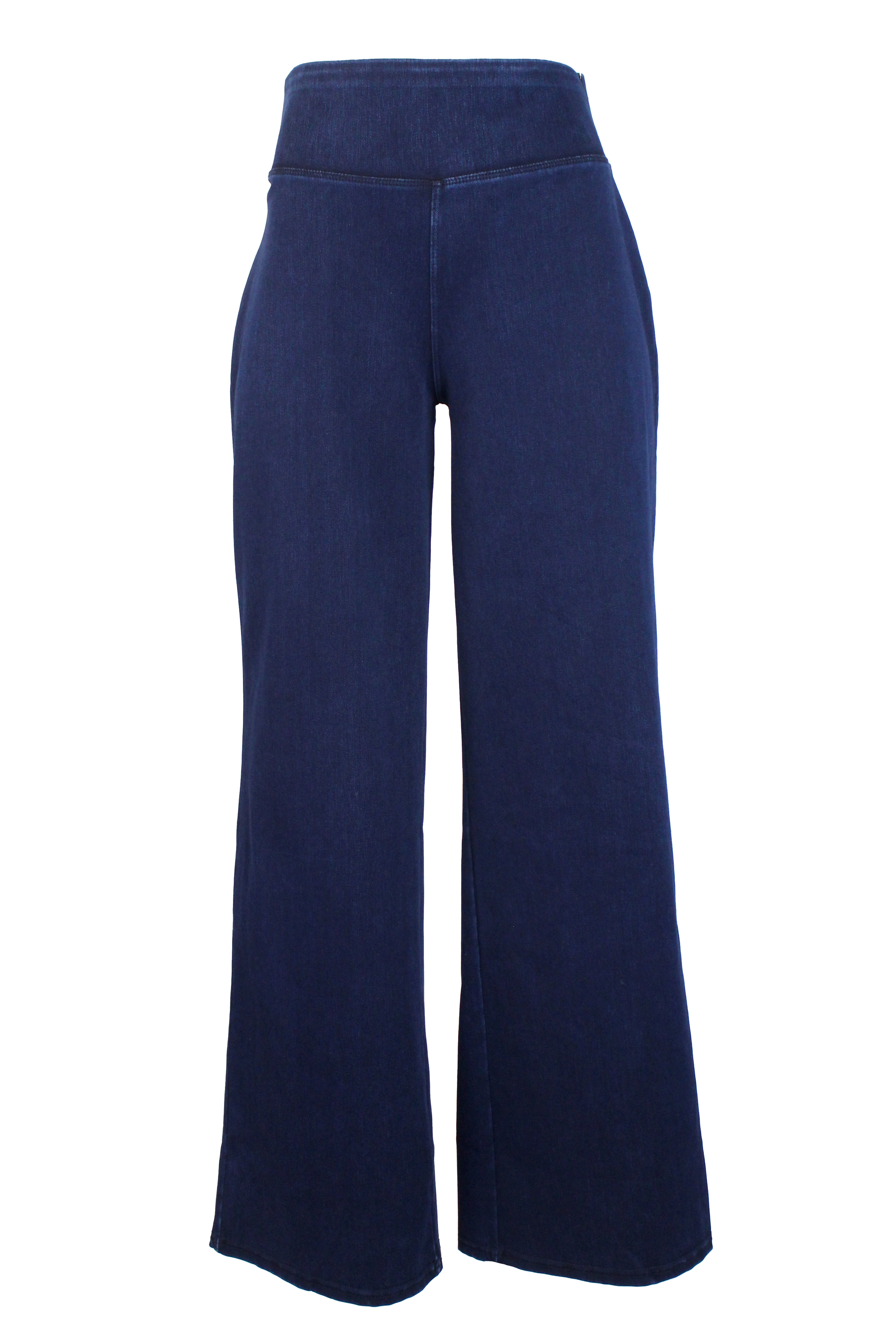 T3678 Pantalón Tipo Mezclilla con Pretina Ancha