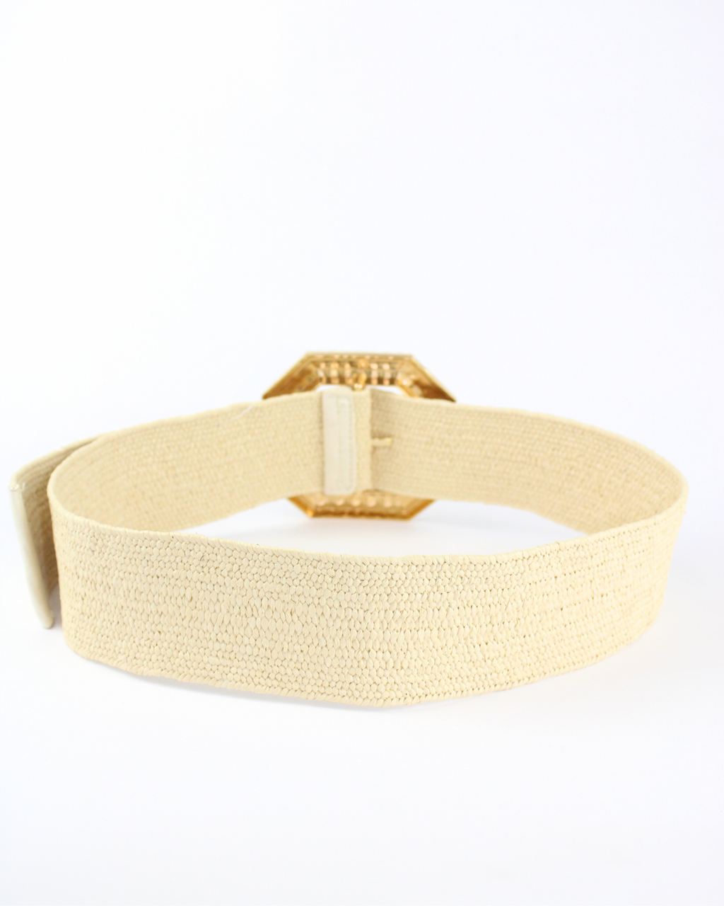 1391 cinto yute hebilla octagonal