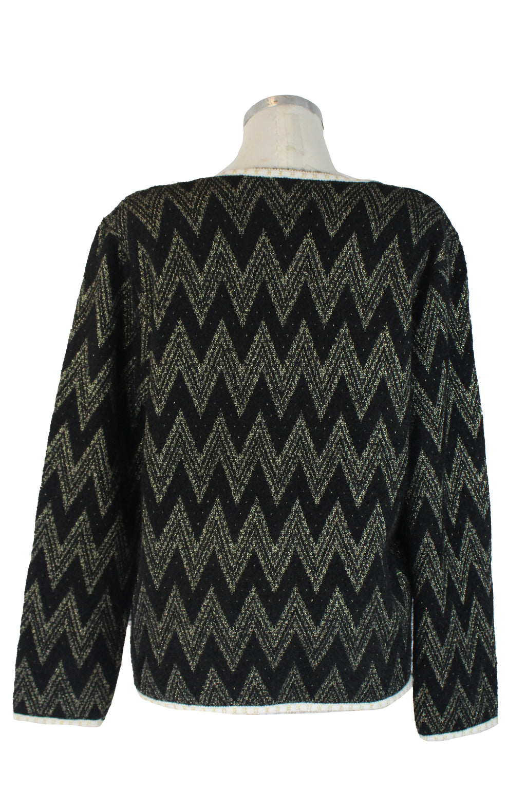 K2517 Sueter Afelpado con Botones Aperlados