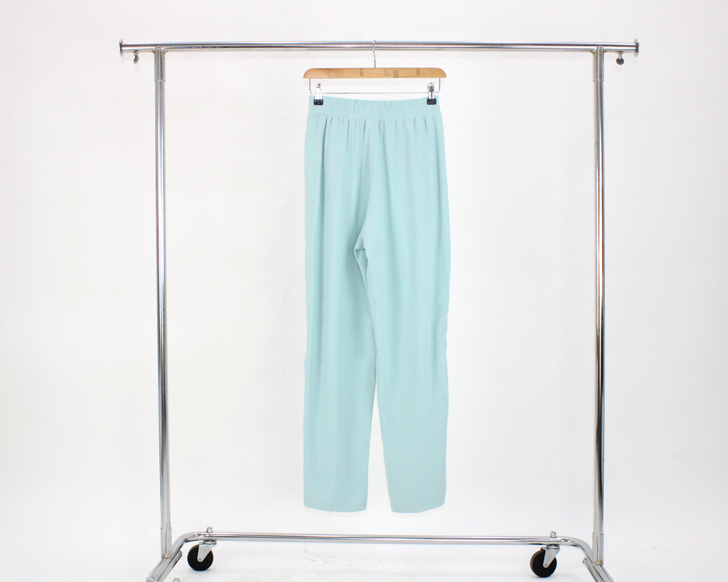 P553 Pantalon Elastico Con Cintillo Rayado Lateral