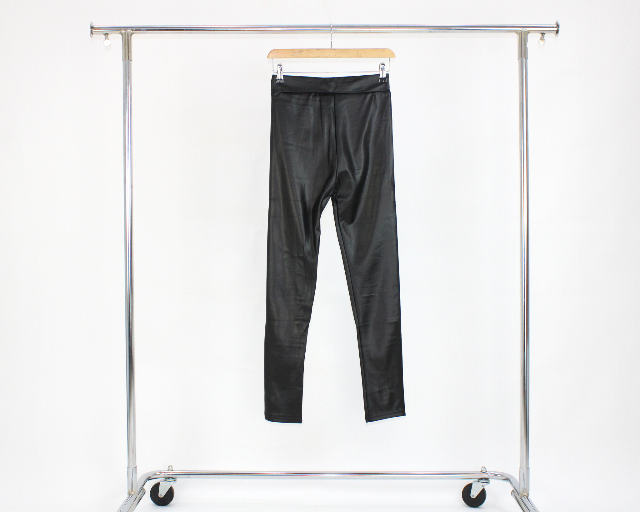 T-21 Leggings De Vinipiel Afelpado