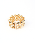 250130 PULSERA METALICA CADENA DOBLE