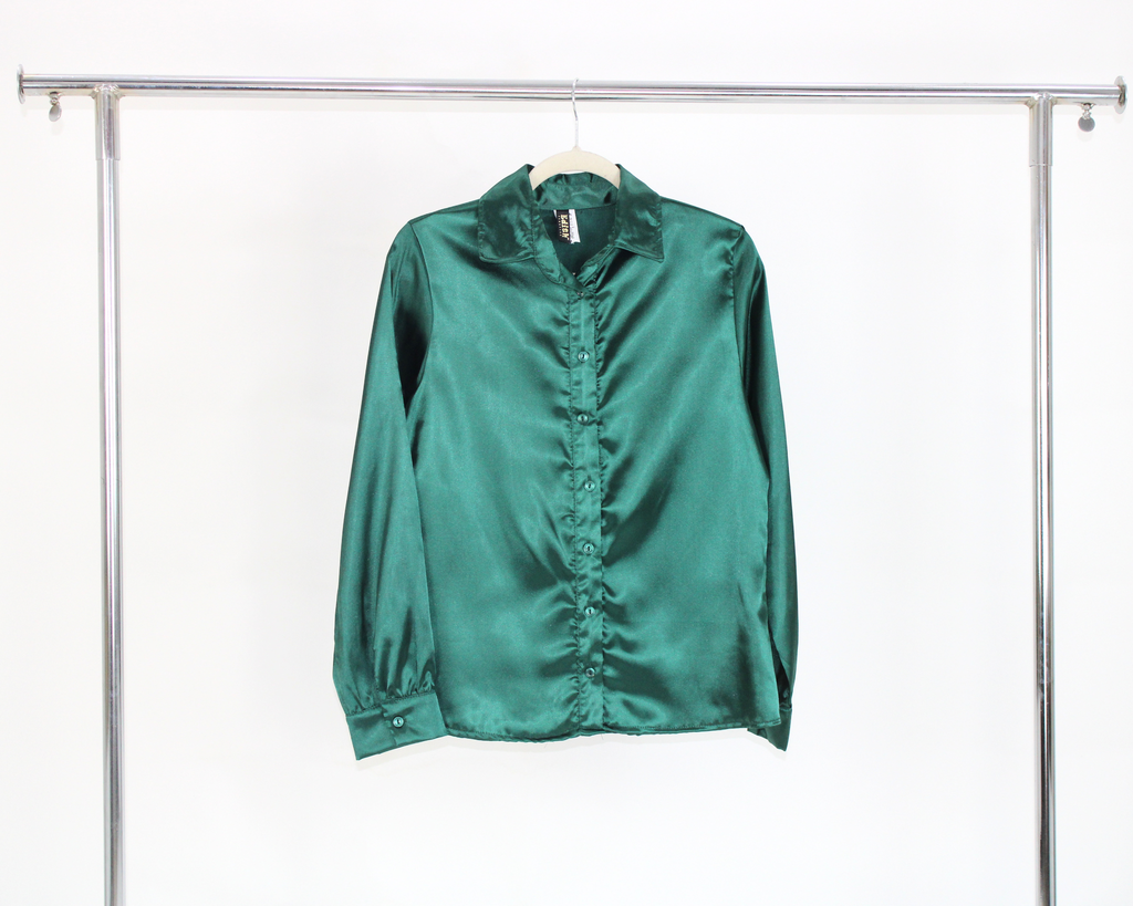 EZ456 Camisa de Satin