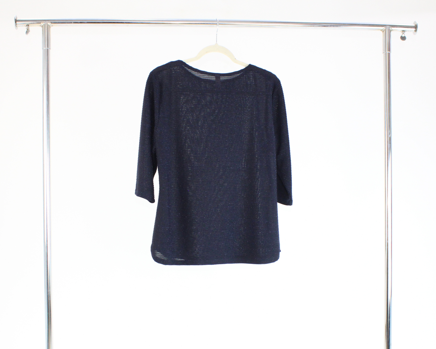 1638.1 Blusa Lineas Horizontal Brillo