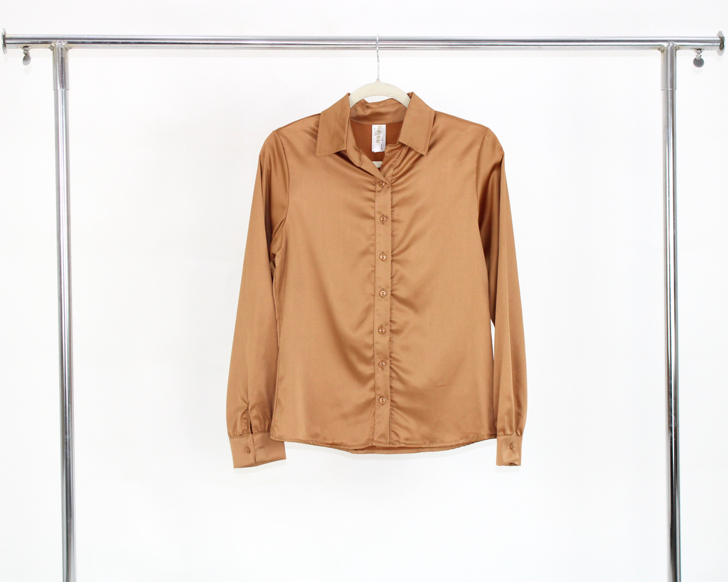 EZ456 Camisa de Satin