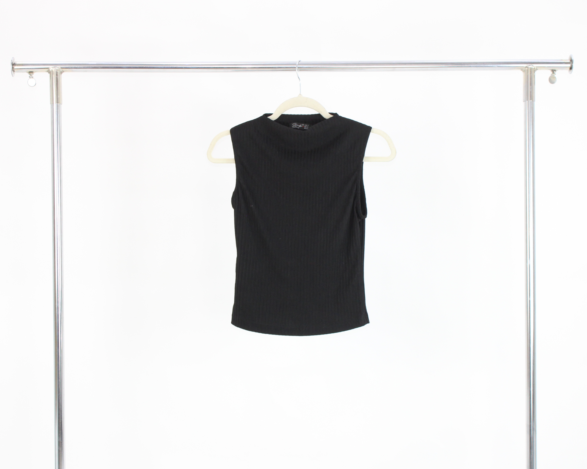 24300 Blusa sin manga rayas gamusa