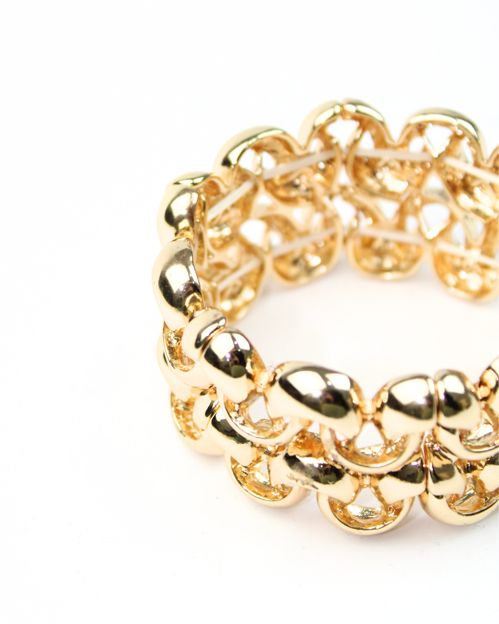 250130 PULSERA METALICA CADENA DOBLE