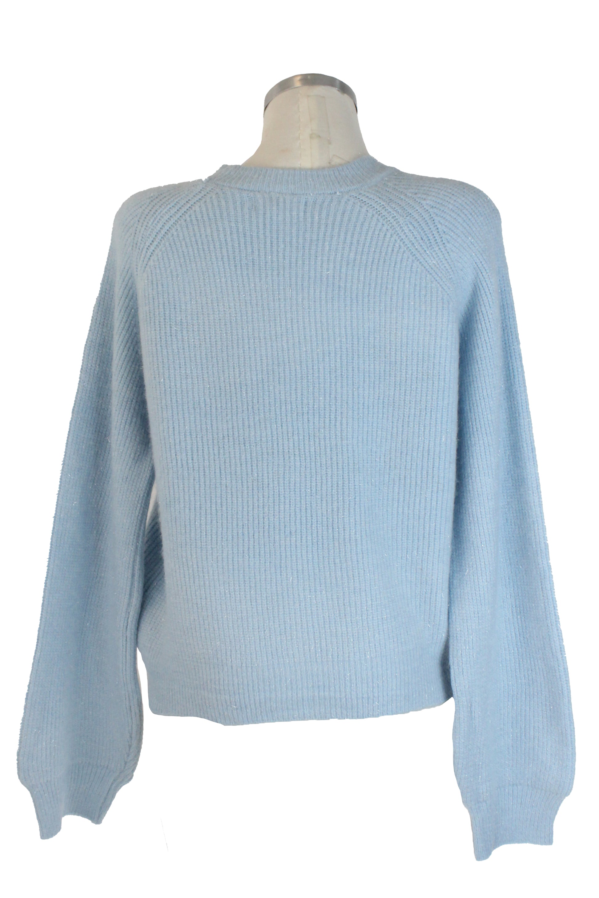 SL-11006 Suéter Tejido Diseño Rayas con Brillos